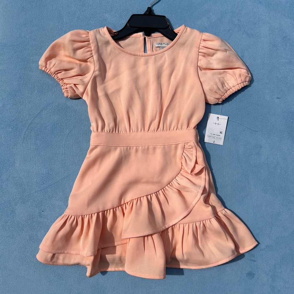 Peach dress, NWT